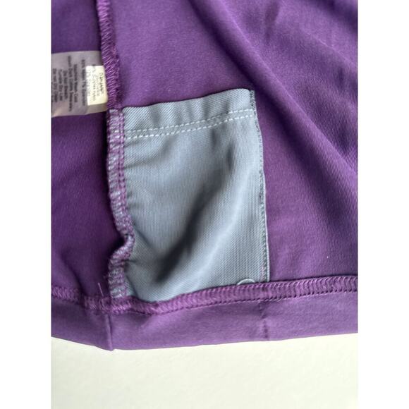 Title Nine Diamalete Athletic Dress Stretch Tennis Golf Size S Colorblock Purple - Picture 8 of 10